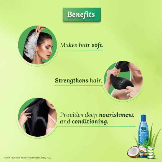 Parachute Advansed Aloe Vera Enriched Coconut Hair Oil - Soft & Strong Hair Solution