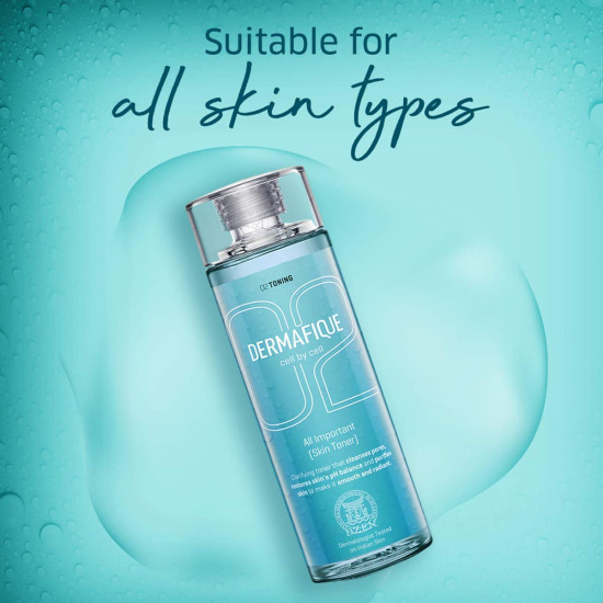 Dermafique All Important Alcohol-Free Skin Toner - Dermatologist Tested