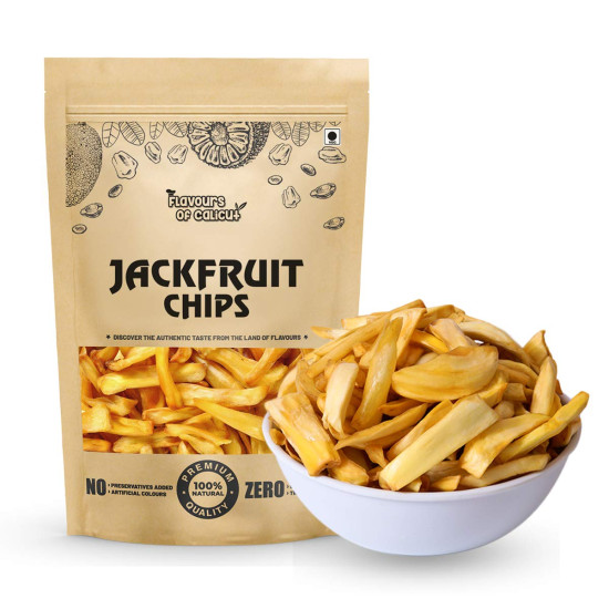 Flavours of Calicut Kerala Jackfruit Chips - Authentic Indian Snack Flavours of Calicut Kerala Jackfruit Chips - Authentic Indian Snack