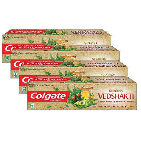 Colgate Swarn Vedshakti Toothpaste - Ayurvedic Oral Care