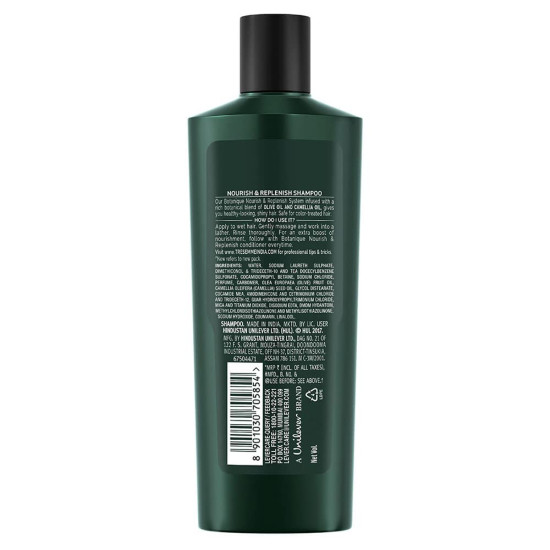 Tresemme Nourish & Replenish Shampoo 185 ml - Frizz Control & Moisturizing