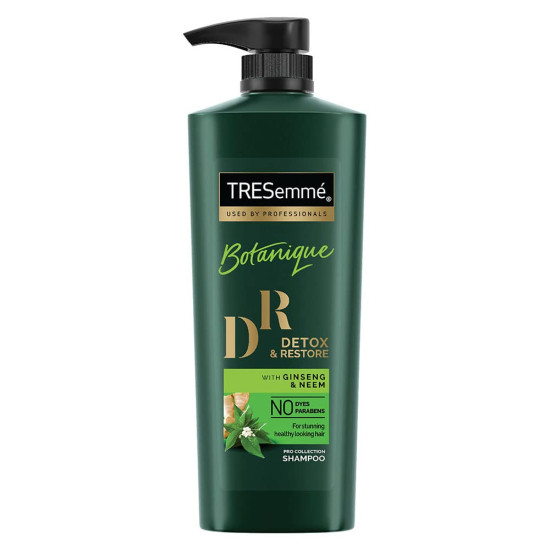 Tresemme Detox & Restore Shampoo - No Dyes, No Parabens
