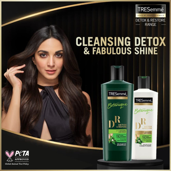 Tresemme Detox & Restore Shampoo - No Dyes, No Parabens