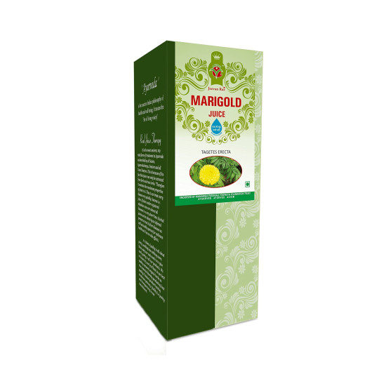 Axiom Ayurveda Marigold Juice|Helpful In Wound Repair| Reduce Blemishes and Skin Problems|No Added Sugar - 250ml