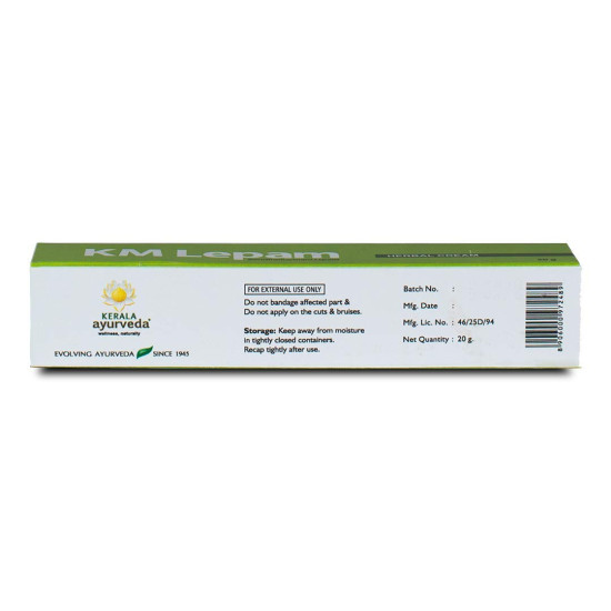 Kerala Ayurveda KM Lepam - 20g | Ayurvedic Headache Relief Balm