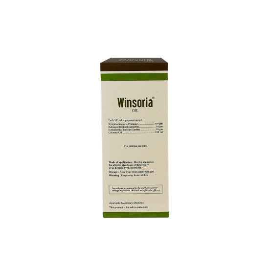 Kerala Ayurveda Winsoria Oil - Herbal Skin Itching Solution