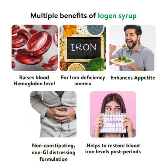 Kerala Ayurveda Iogen 200ml - Natural Iron Supplement Kerala Ayurveda Iogen 200ml - Natural Iron Supplement