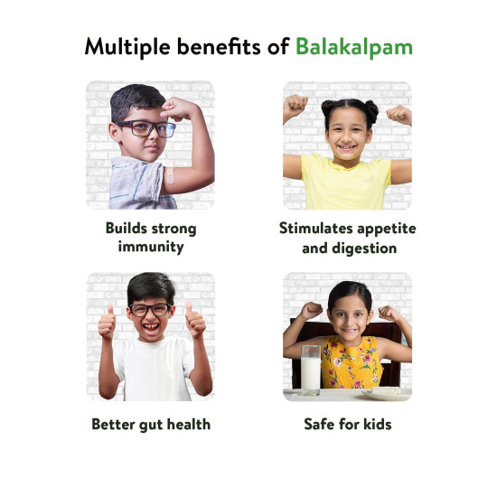 Kerala Ayurveda Balakalpam 200ml - Herbal Immunity Booster for Kids