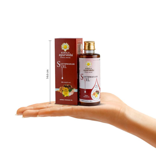 Kerala Ayurveda Santhwanam Oil - 250 ml - Ayurvedic Massage Oil