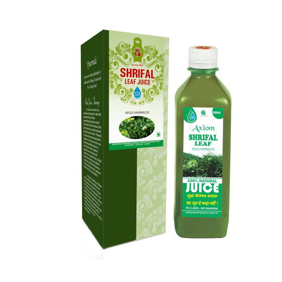 Axiom Ayurveda Shrifal Juice 500 ml | Ayurvedic Juice | WHO-GLP,GMP Certified Product | No Added Colour | No Added Sugar