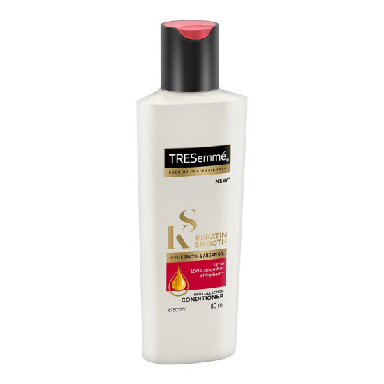 Tresemme Keratin Smooth Conditioner - For Straighter, Smoother, Shinier Hair
