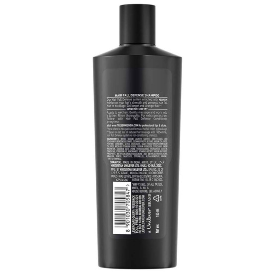 Tresemme Hair Fall Defence Shampoo - Prevents Hair Fall with Keratin Protein