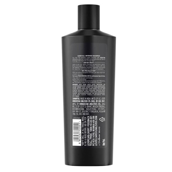 Tresemme Hair Fall Defence Shampoo - Strong Hair with Keratin Protein Tresemme Hair Fall Defence Shampoo - Strong Hair with Keratin Protein
