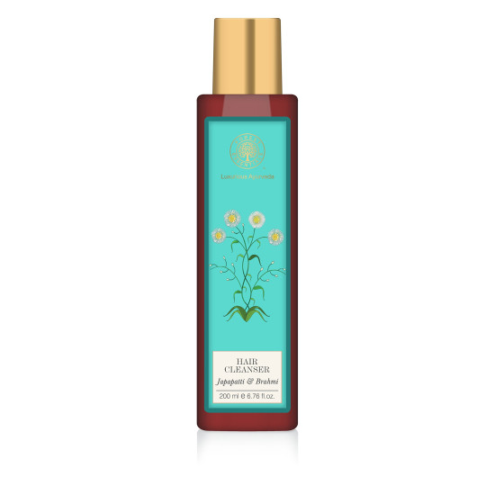 Forest Essentials Hair Cleanser, Japapatti and Brahmi, 200ml - Ultimate Hair Care Solution
