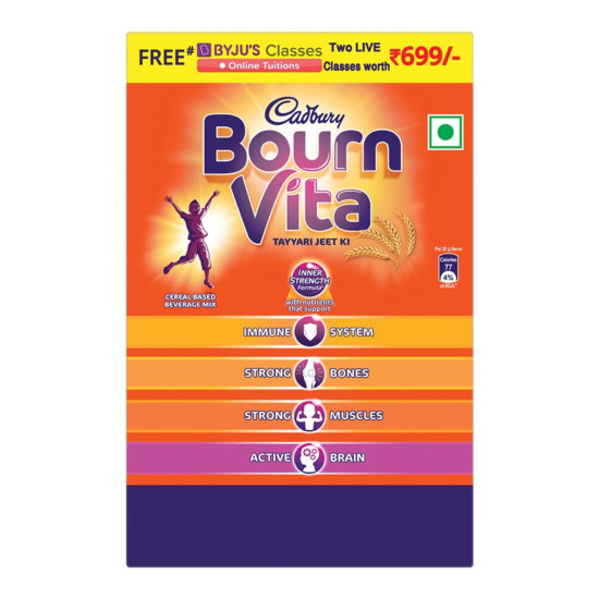 Cadbury Bournvita Chocolate Nutrition Drink - 2 kg - Boost Your Strength