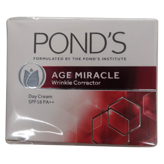 Pond's Age Miracle Wrinkle Corrector Day Cream - SPF 18 PA++ - Youthful Radiance