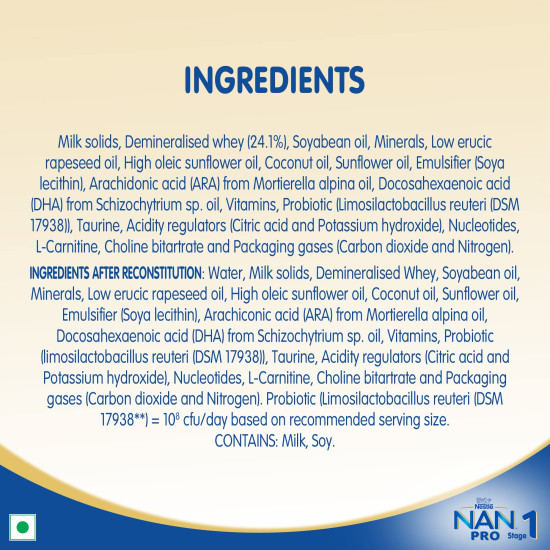 Nestlé NAN PRO 1 Infant Formula with Probiotic - Optimal Nutrition for Infants