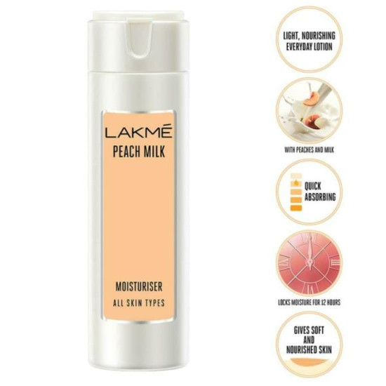 Lakme Peach Milk Intense Moisturiser - Deep Nourishment 60ml
