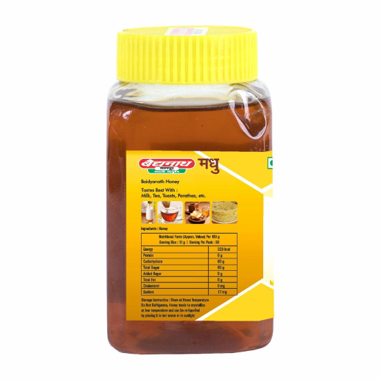 Baidyanath Honey | Natural Immunity Booster | No Added Sugar - Semiliquid, 500G