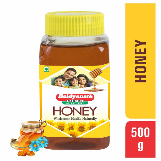 Baidyanath Honey | Natural Immunity Booster | No Added Sugar - Semiliquid, 500G