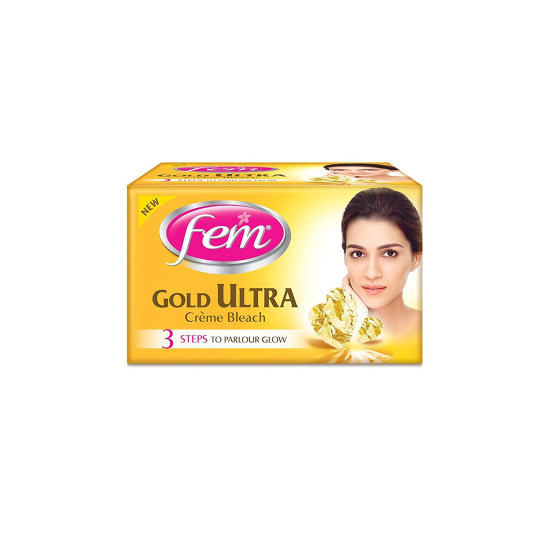 FEM GOLD ULTRA CREME BLEACH 10GM - Radiant Skin Glow