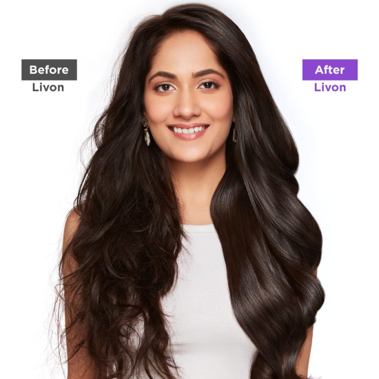 Livon Serum for Women & Men - 24 Hour Frizz-free Smoothness