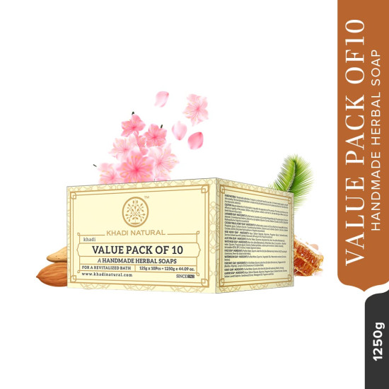 Khadi Natural Handmade Herbal Soap Combo - Enriched with Essential Oils Khadi Natural Handmade Herbal Soap Combo - Enriched with Essential Oils