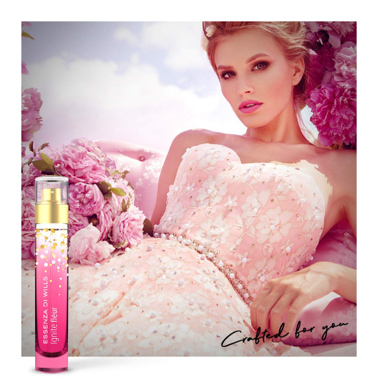 EDW Essenza Ignite Fleur Luxury Eau De Toilette for Women - Enchanting Fragrance