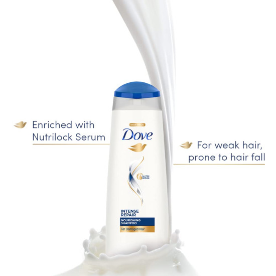 Dove Intense Repair Shampoo 1 L - Repair & Strengthening Formula