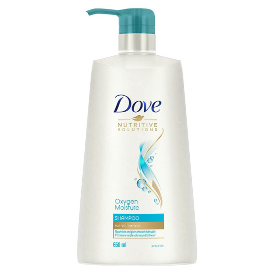 Dove Oxygen Moisture Shampoo - Volumizing Care for Fine Hair