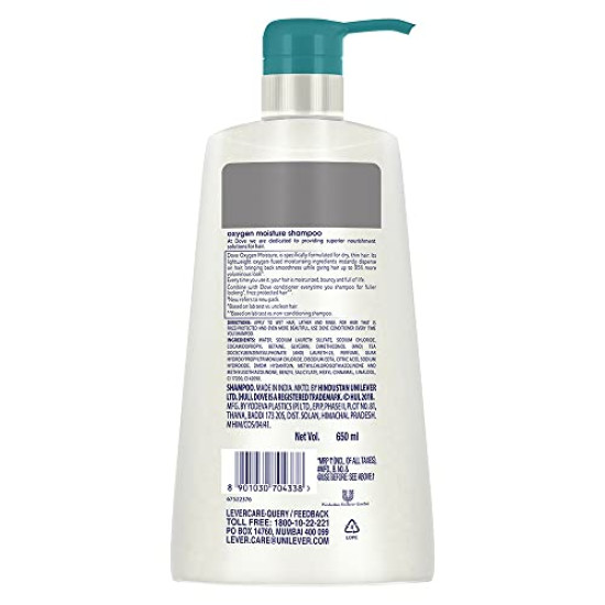 Dove Oxygen Moisture Shampoo - Volumizing Care for Fine Hair