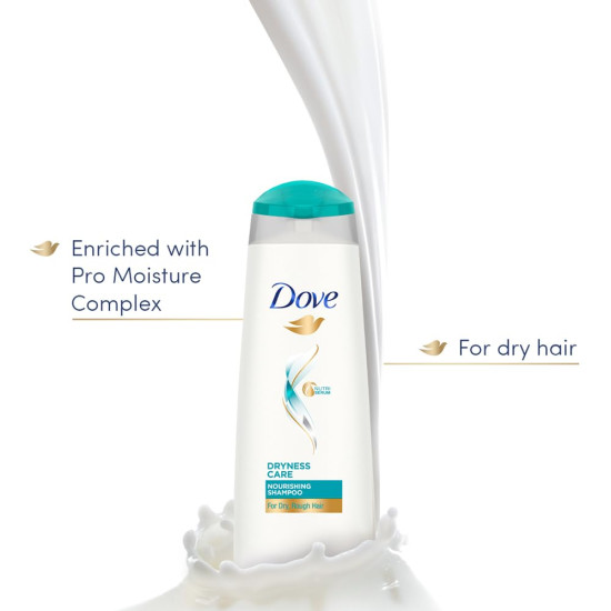 Dove Dryness Care Shampoo 340 ml - Pro-Moisture Complex for Dry Hair