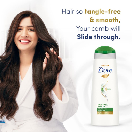 Dove Hair Fall Rescue Shampoo 650ml - Reduce Hairfall & Repair
