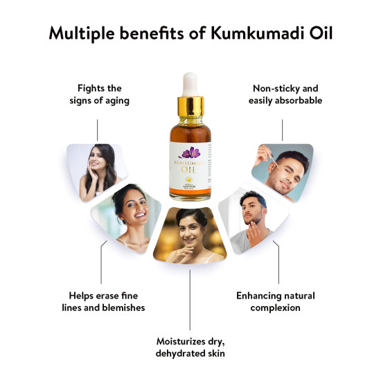 Kerala Ayurveda Kumkumadi Oil 30 ml - Reduces Fine Lines & Pigmentation