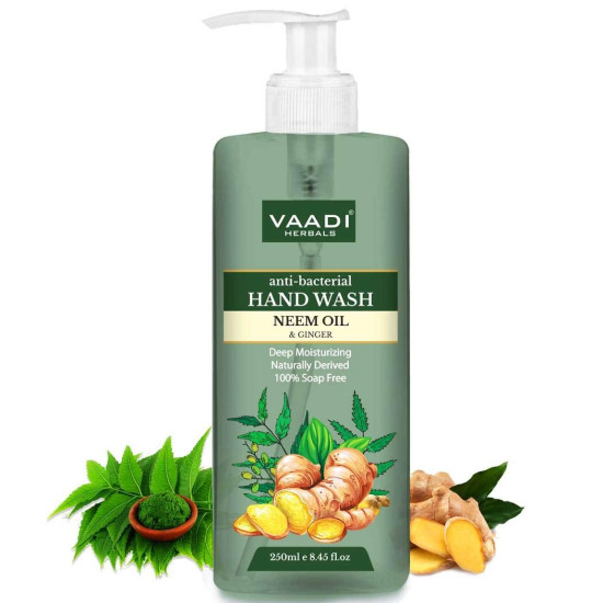Vaadi Herbals Skin Detox Lemon and Eucalyptus Hand Wash - Refreshing Cleanse