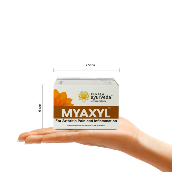KERALA Ayurveda Myaxyl - 100 Capsules - Natural Arthritis Relief