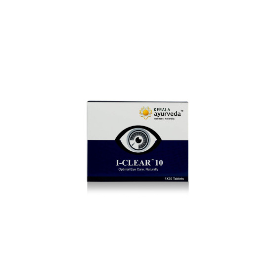 KERALA Ayurveda I-Clear 10-30 Tablets - Natural Eye Health Supplement