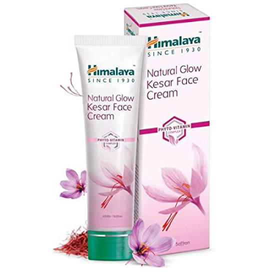 Himalaya Natural Glow Kesar Face Cream - Radiant Skin Care for All
