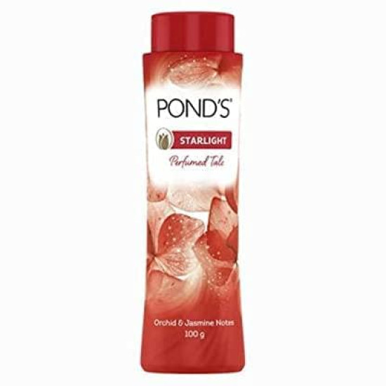 POND'S Starlight Talc Powder, 100g - Stay Fresh & Smooth