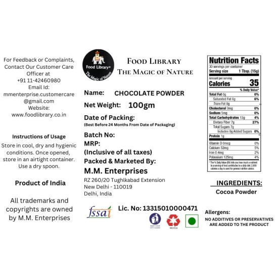 Food Library The Magic Of Nature Coffee Mate & Chocolate Powder - Exquisite Taste