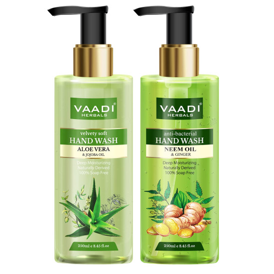 Vaadi Herbals Ultra Nourishing Luxurious Handwash - Aloe Vera & Neem Oil