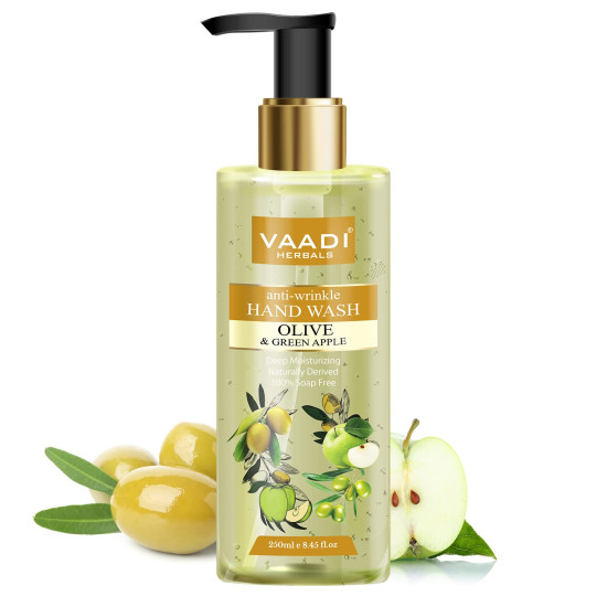 Vaadi Herbals Luxurious Handwash - Nourishing Lemon, Olive & Rose