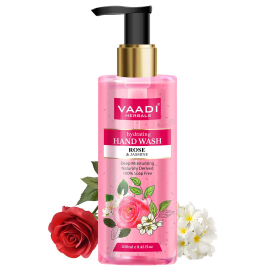 Vaadi Herbals Luxurious Handwash - Nourishing Lemon, Olive & Rose
