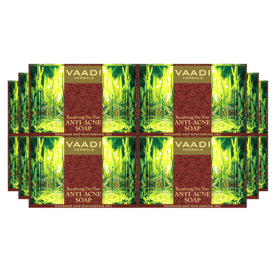 Vaadi Herbals Becalming Tea Tree Soap - Anti Acne Therapy