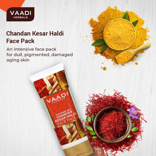 VAADI HERBALS Luxurious Saffron Skin Whitening Set - Radiant Complexion