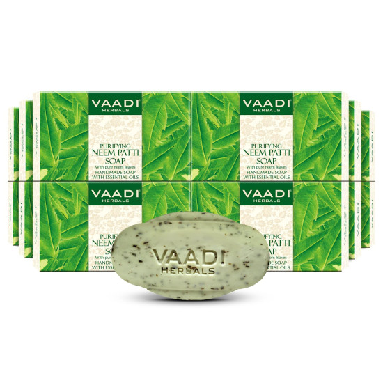 Vaadi Herbals Neem Patti Soap - Pure Neem Leaves