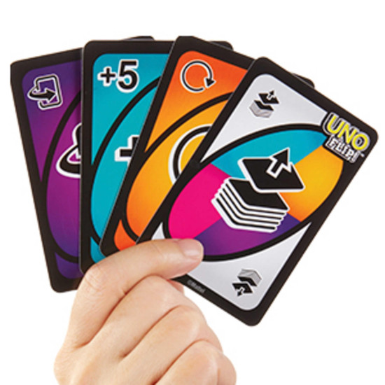 Mattel Games UNO Flip Side Card Game - Double-Sided Deck Fun