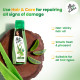 Hair & Care Triple Blend Damage Repair Non-Sticky Hair Oil - Enriched with Aloe Vera, Olive Oil & Green Tea