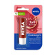 NIVEA Shine Caring Lip Balm, Pomegranate - Moisturizing Lip Care
