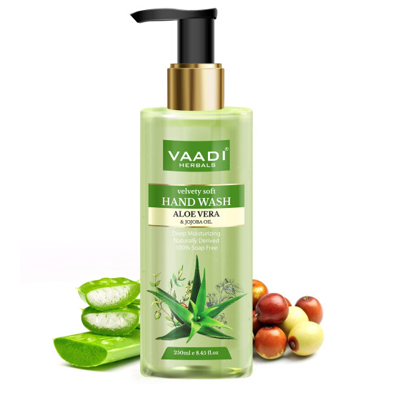 Vaadi Herbals Luxurious Handwash - Nourishing Aloe Vera & Jojoba Oil